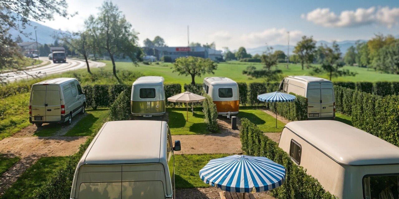 Neuer Campingplatz in Weyregg am Attersee