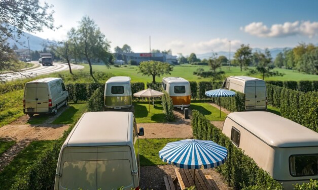 Neuer Campingplatz in Weyregg am Attersee