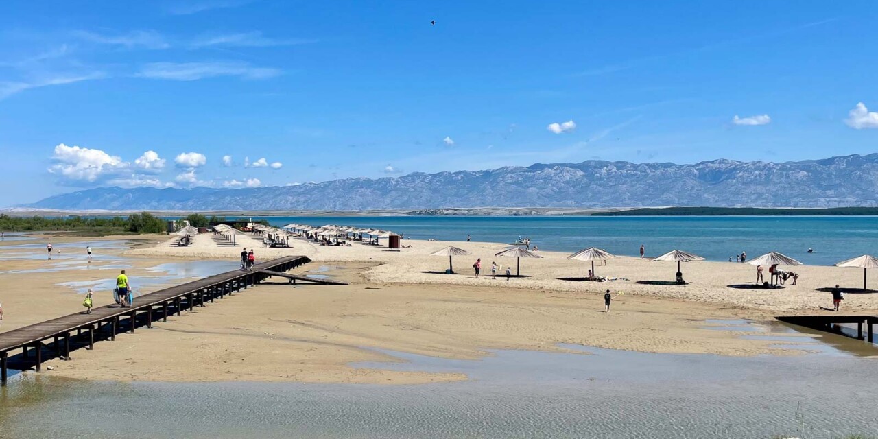 Camping in Kroatien: Fünf Orte mit echtem Sandstrand