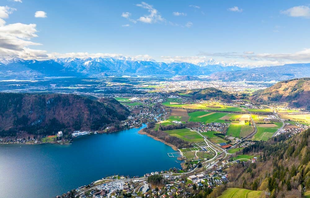 Campingparadies in Kärnten: der Ossiacher See