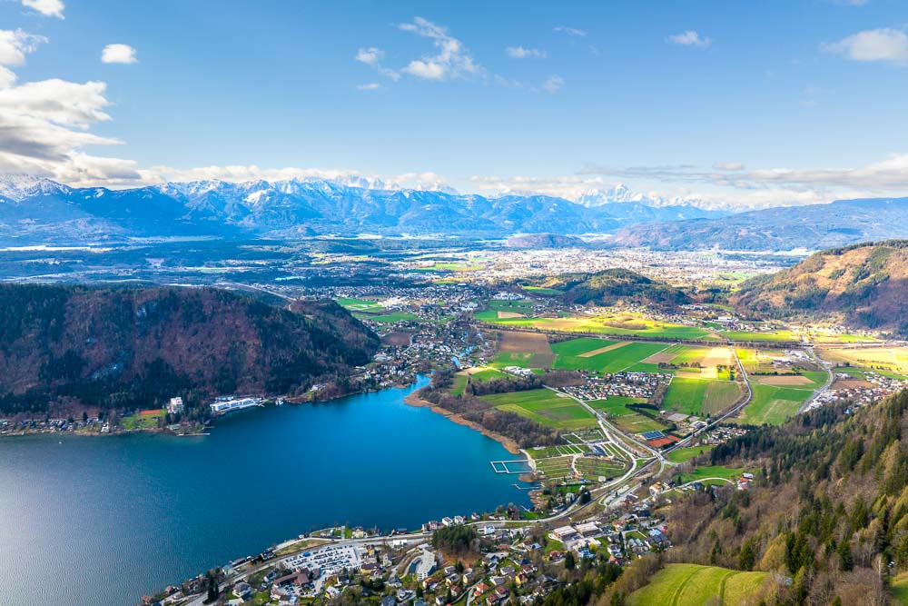 Campingparadies in Kärnten: der Ossiacher See