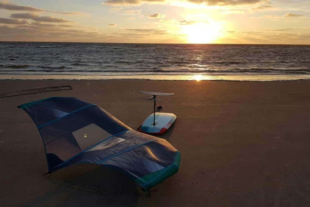 Wing und Foilboard